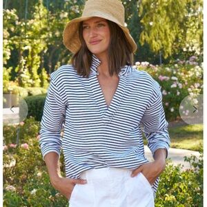FRANK & EILEEN
PATRICK STRIPE POPOVER HENLEY